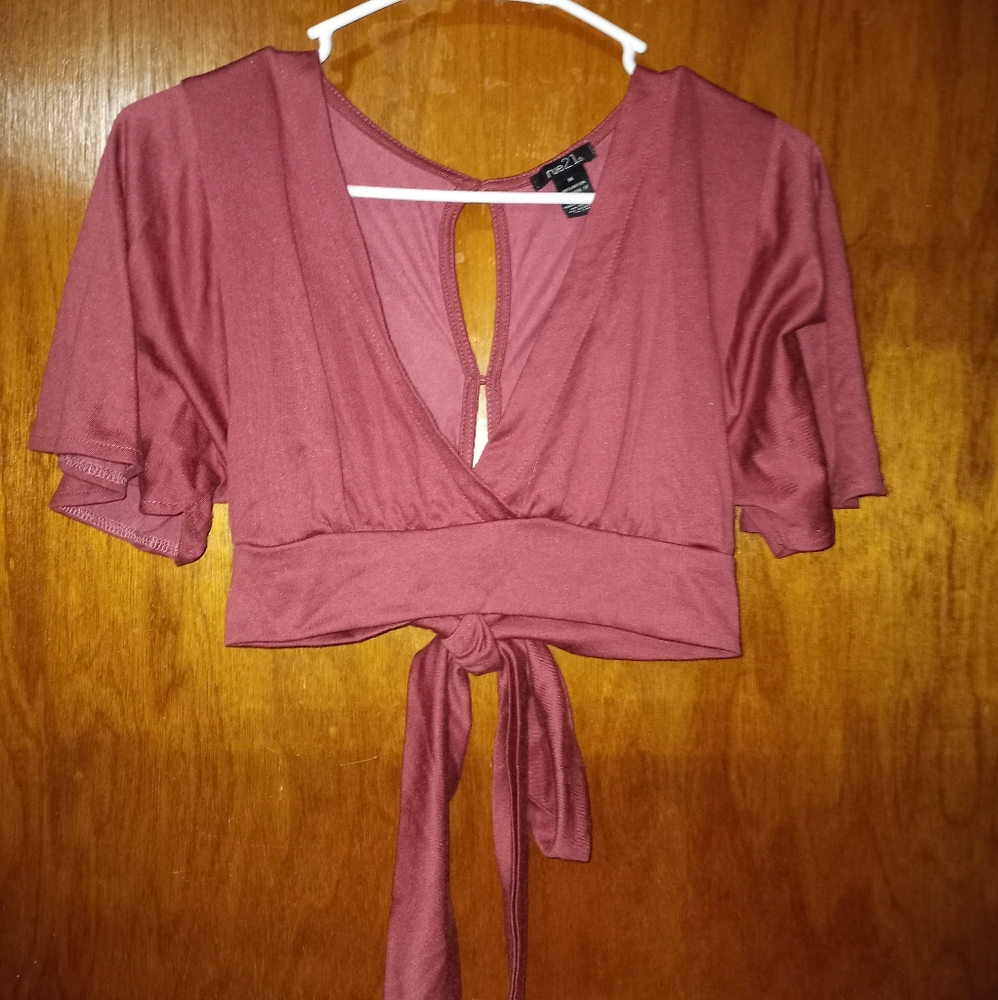 Mauve shirt size small